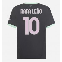 AC Milan Rafael Leao #10 Tretí futbalový dres 2024-25 Krátky Rukáv